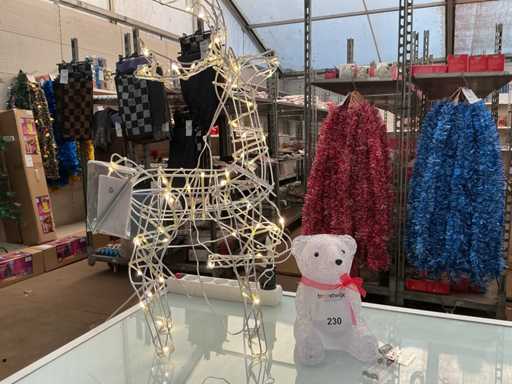 Weihnachten, LED-Dekoration (2x)