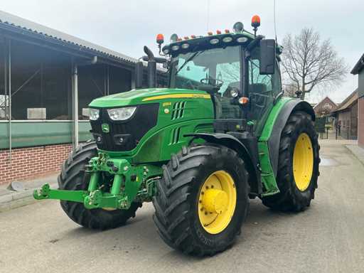 2016 John deere 6155R Four wheel drive farm tractor