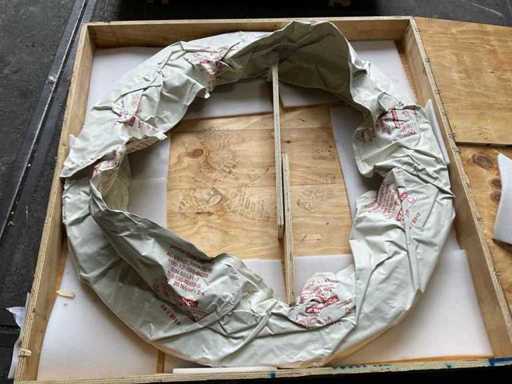 Slewing ring part for excavator