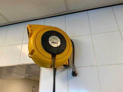 Moulinet de câble d’extension Zeca 4315 GS avec support mural