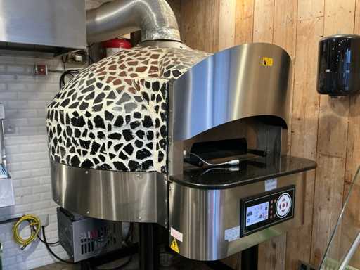 GgmGastro STPOE930 Verrijdbare Steen Pizza-oven