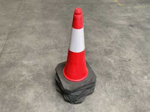 Cône de signalisation (9x)