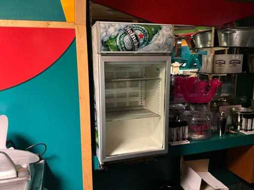 Heineken C 65 G glass door refrigerator