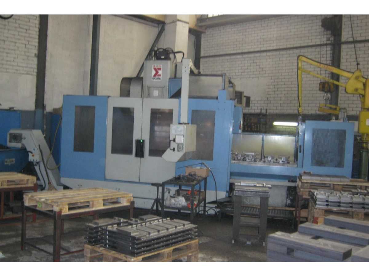 SIGMA EK 110/50 3-axis vertical machining center with pallet changer