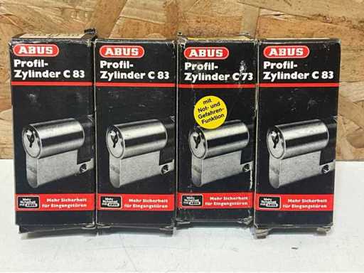 Abus Profielcilinderslot C83 (4x)