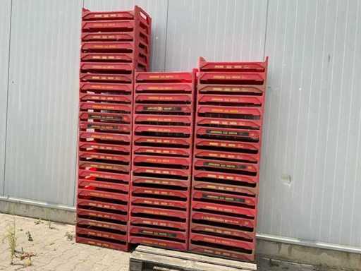 Casse di plastica per colture (59x)