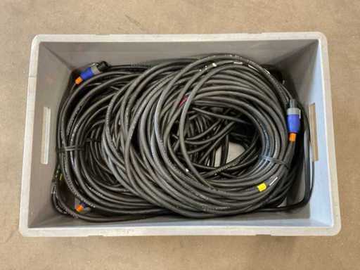 Cavo audio SpeakOn 25m (4x)