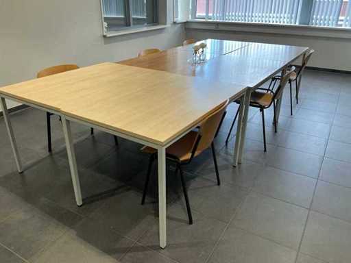 Canteen table with chairs