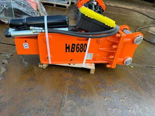 2024 HB680 4,5/6 Tonnen Plattenverdichter für einen Bagger