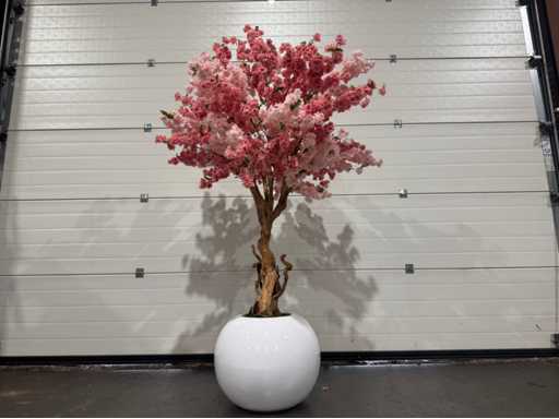 Kirschblüte Kunstbaum mit Topf