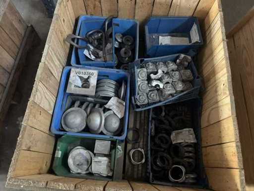 Verschiedene Metallschäfte