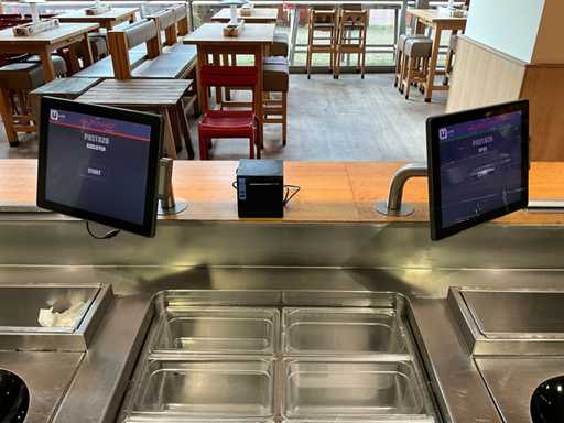 Poindus - Touchscreen (2x) met bonnenprinter