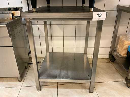 Table de travail en acier inoxydable