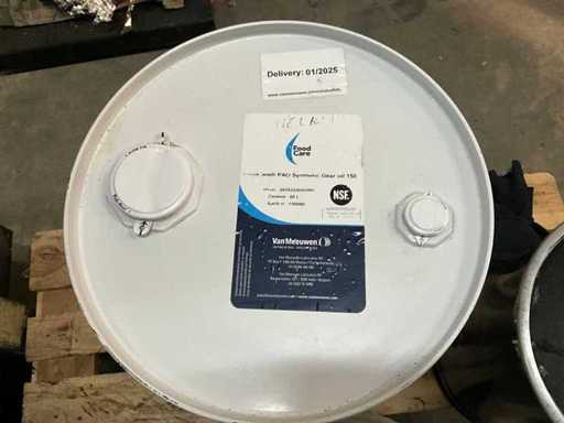 Foodcare synthetische tandwielolie 150 - 60 ltr. Drom (NIEUW)