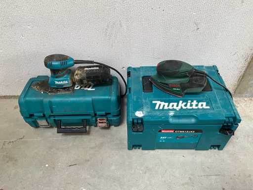 Handschuurmachine (2x)