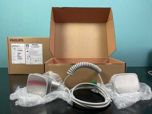 2023 Philips Defibrillator paddles (2x)