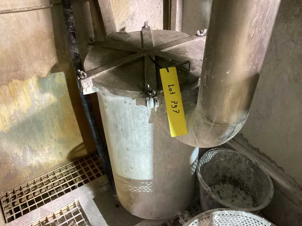 Stainless steel vertical filter