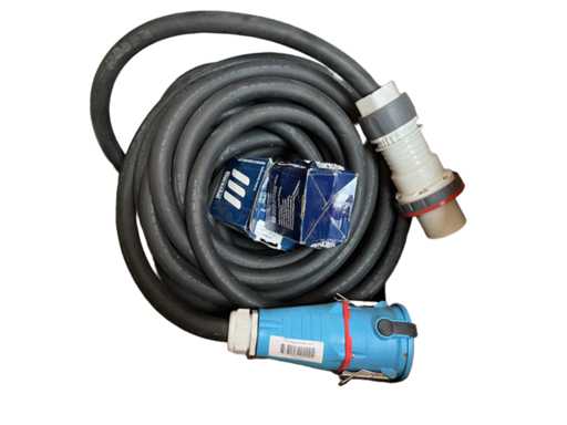 25m H07RN-F 4G50 MM2 400V Landstromkabel mit Steckverbindern