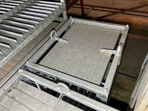 Transport frame for ES auxiliary lid small