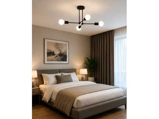 LED Lampa wisząca Max 18W – E27 – – 520x250mm – IP20 – LORENZO-4