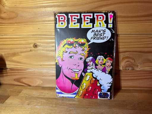- Beer! - Mancave decoratie
