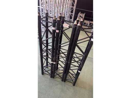 6x S31 STRAIGHT 71 CM SQ30 BLACK