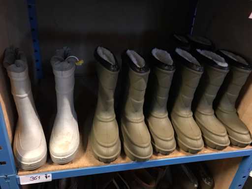 Laarzen gevoerd (5x)