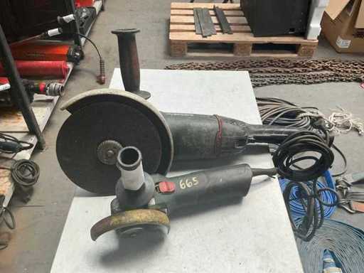 Metabo Angle grinder (2x)