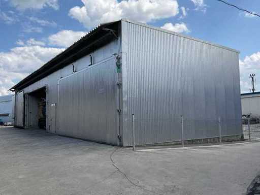 2017 installatie van HB Krako Houtdroogoven