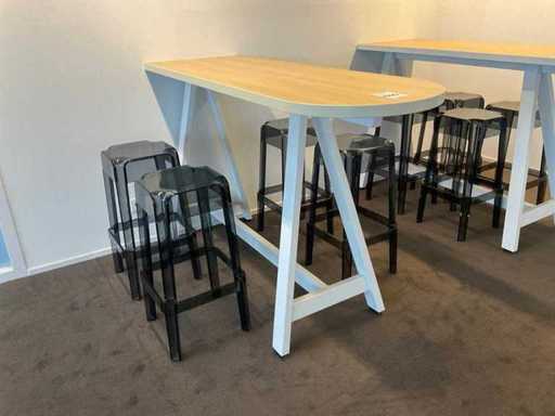 Pedralli barkrukken met bartafel