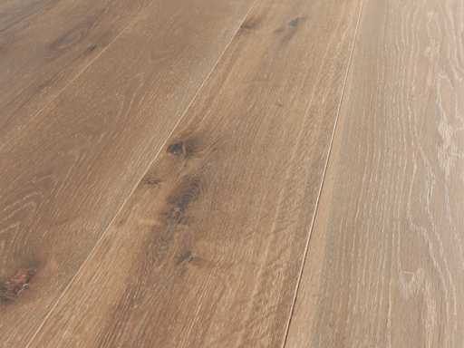 125 m2 Parquet en chêne XL multiplanches - 2200 x 180 x 14 mm