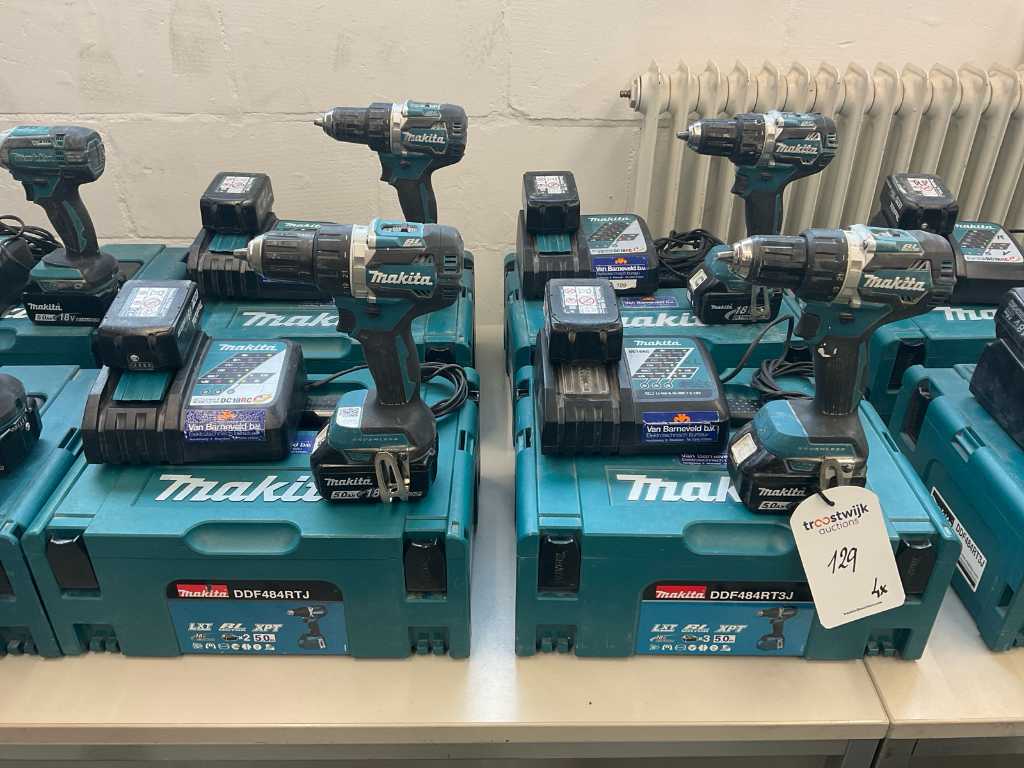 Makita drill best sale 18v ddf484rtj