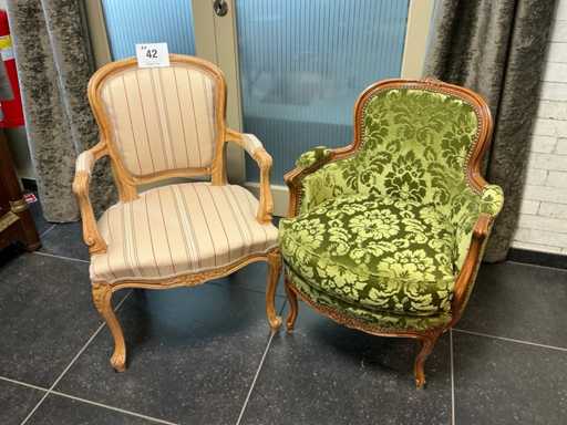 Diverse fauteuil (2x)