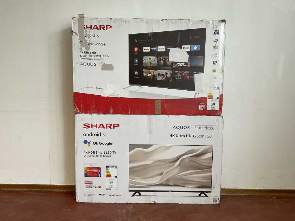 Telewizor Sharp 50 cali (2x)