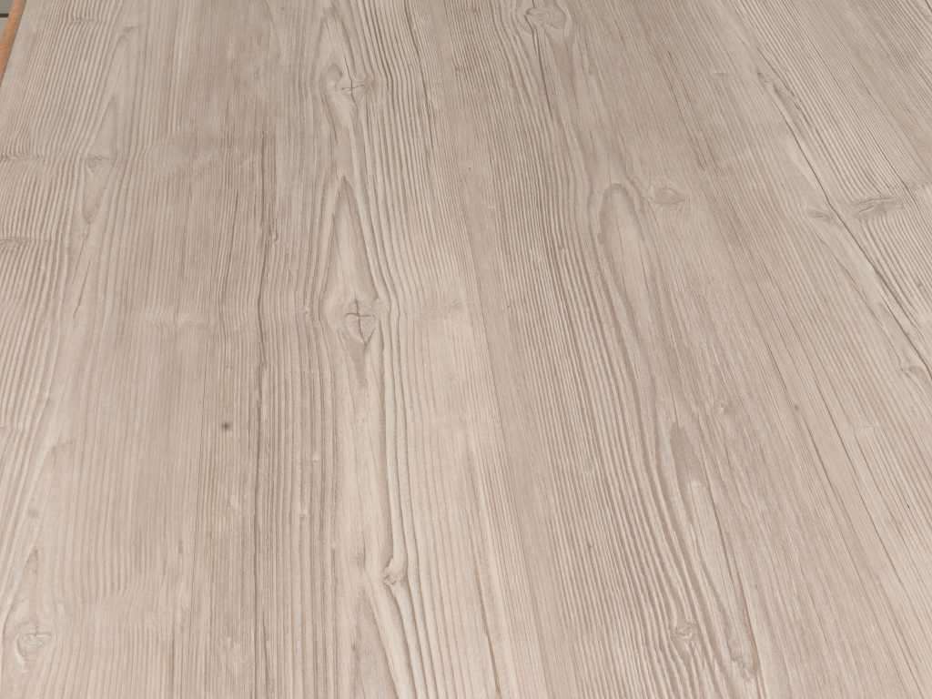 107 m2 PVC click plank - 1251 x 187 x 4,5 mm