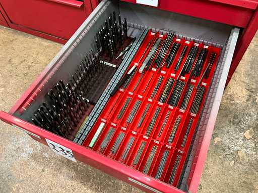 (C-1008) messing drills 1-9mm