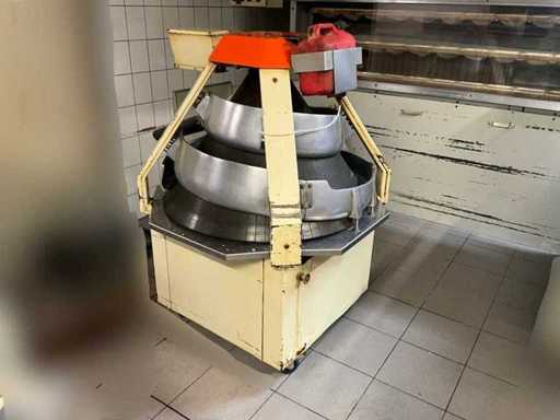 Zaokrąglający stożkowy / kulka z ciastem – funkcjonalna