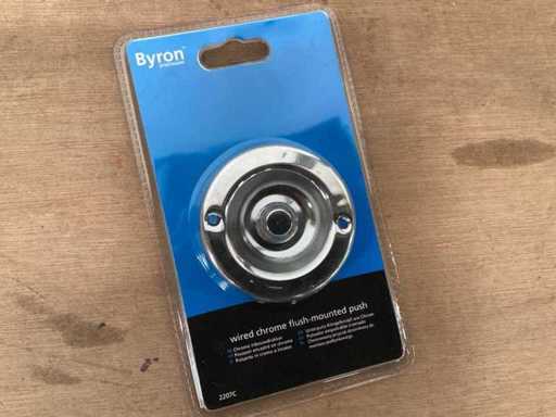 Campanello Byron tondo cromato (480x)