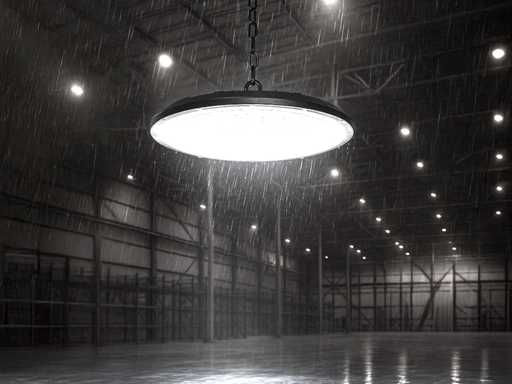 100W 6500K LED UFO Highbay Wasserdicht mit Linse (10x)