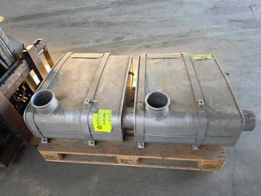 Système d’échappement pour camion tracteur