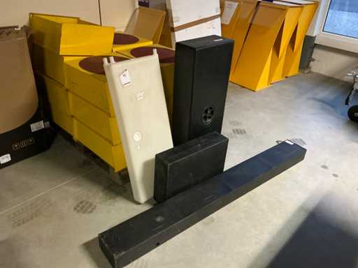 Réservoir d’eau et d’évacuation (4x)