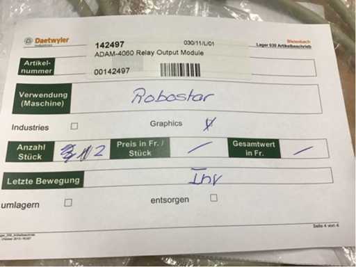 Electrical / Machine Parts Items