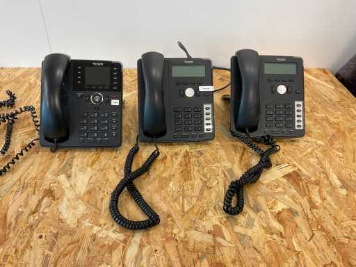 Vcare - VC505 - Systemtelefon VOIP (3x)