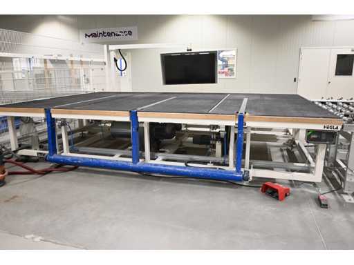 2018 Hegla LKB 5033 Ręczny stół do łamania powietrza z szybami (C)