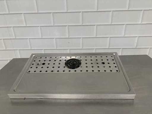 Plateau de guidon en acier inoxydable