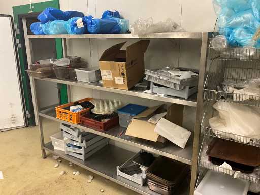 Rack de rangement en acier inoxydable