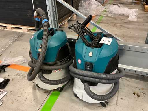 Makita VC2512L Industrial vacuum cleaner (2x)