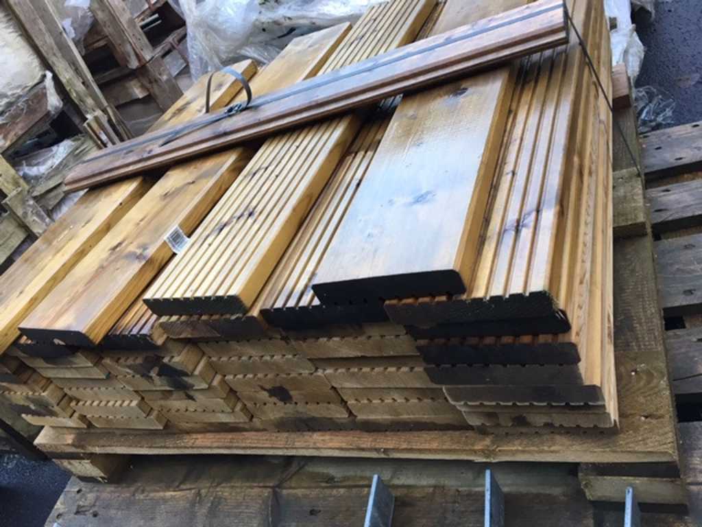 Drukgeimpregneerde terrasplanken 28 x 145 x 795 mm