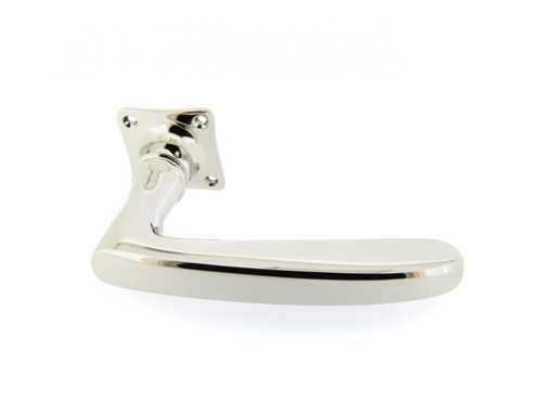 (63x) Deurkruk Duitsland “Nikkel” shinny A-2485