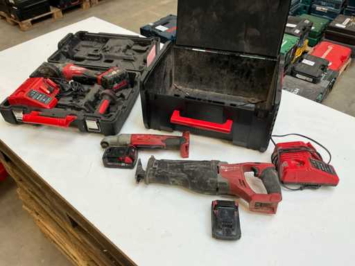 Milwaukee Batteriewerkzeuge (3x)